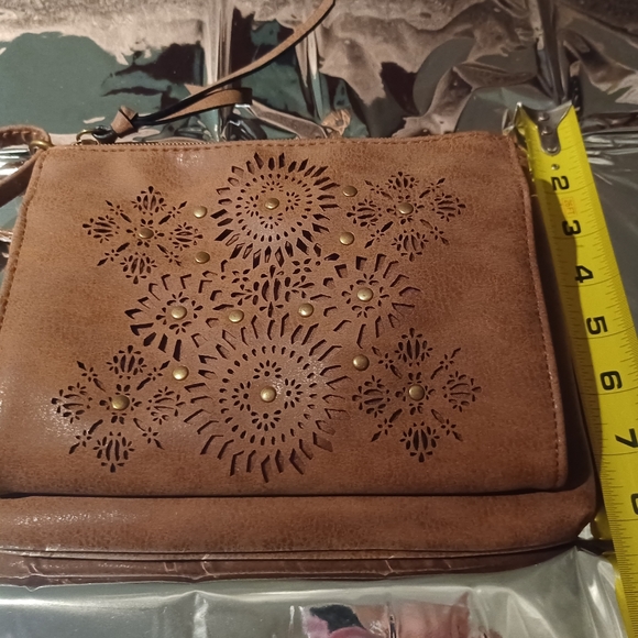 boho laser cut organizer purse - Picture 7 of 8